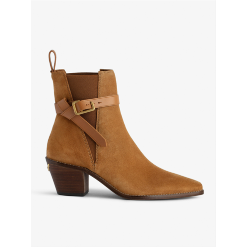 ZADIG&VOLTAIRE Tyler Suede Ankle Boots