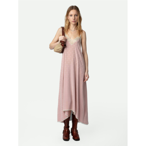 ZADIG&VOLTAIRE Risty Wings Silk Jacquard Dress