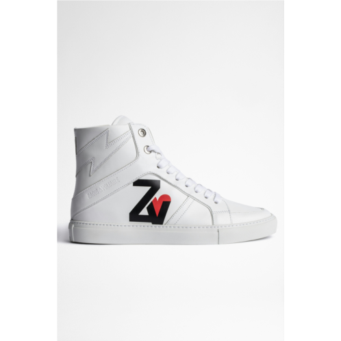 ZADIG&VOLTAIRE ZV1747 High Flash Sneakers Leather