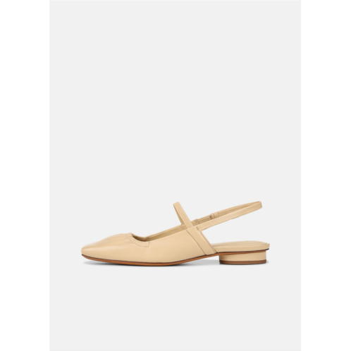 Vince Venice Leather Slingback Flat