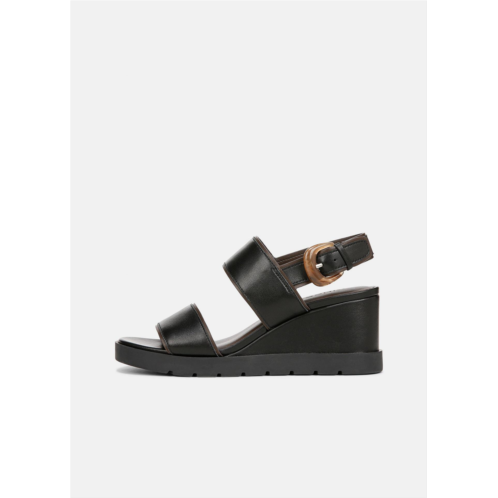 Vince Roma Leather Wedge Sandal