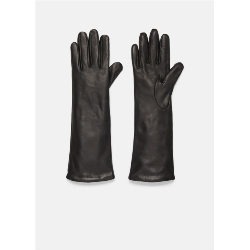 Vince Cashmere-Lined Medium Leather Glove