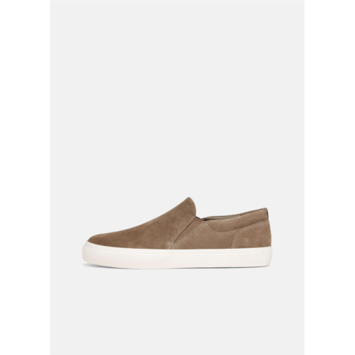 Vince Fletcher Perforated Suede Sneaker