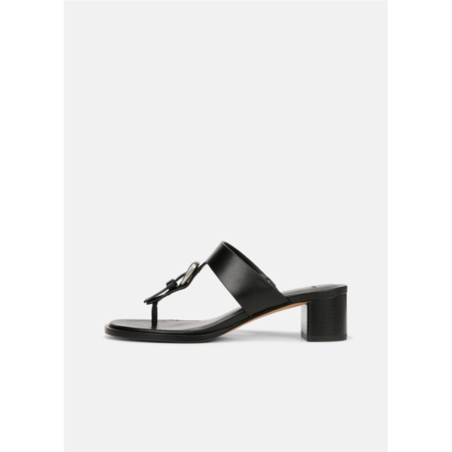 Vince Aubrey Leather Buckle Sandal