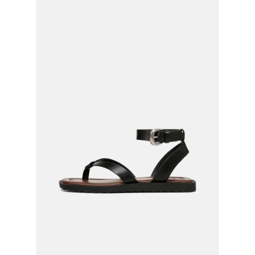 Vince Samuela Leather Lug-Sole Sandal