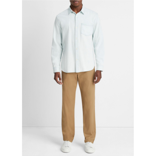 Vince Denim Long-Sleeve Shirt