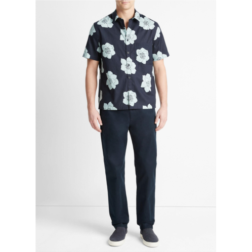 Vince Apple Blossom Short-Sleeve Shirt