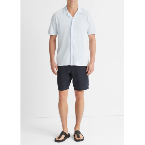 Vince Cotton Pique Cabana Shirt