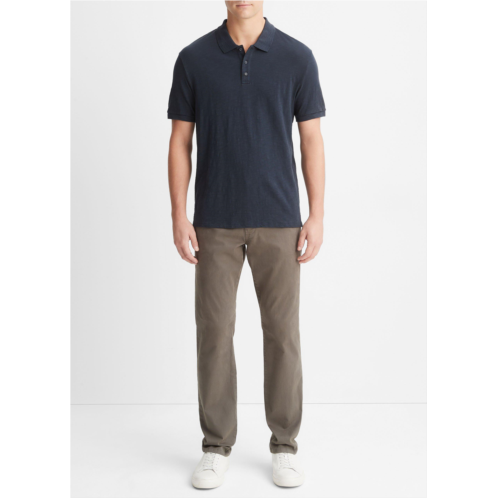 Vince Classic Slub Polo Shirt