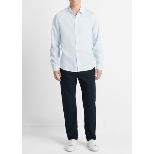 Vince Linen Long-Sleeve Shirt