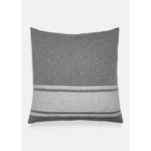 Vince Cashmere Jersey Stripe Pillow