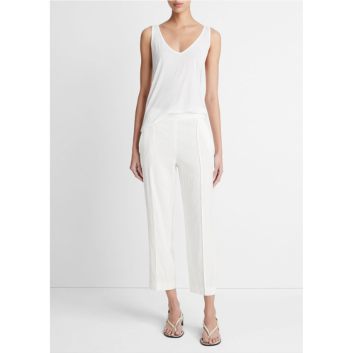 Vince Mid-Rise Tapered Pull-On Pant