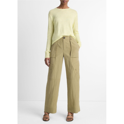 Vince Mid-Rise Fluid Cargo Trouser