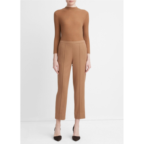 Vince Brushed Mid-Rise Easy Pull-On Pant