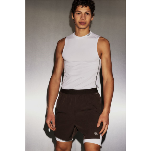H&M DryMoveu2122 2-in-1 Sports Shorts with 4-way Stretch