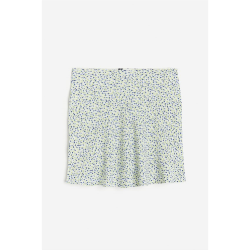 H&M Patterned A-line Skirt