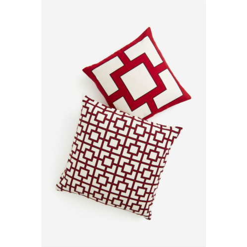 H&M 2-pack Satin Cushion Covers