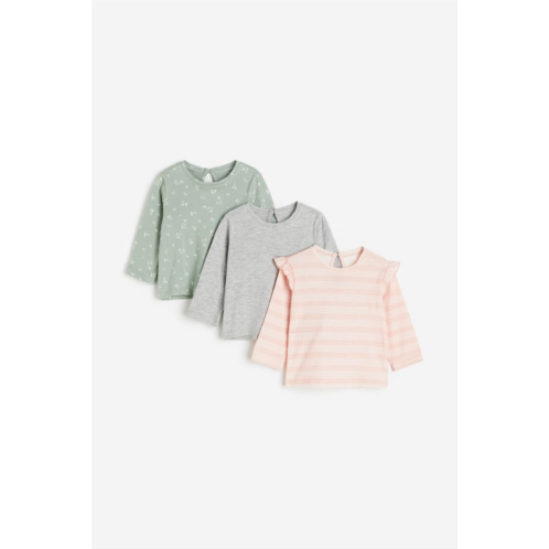 H&M 3-pack Cotton Jersey Tops