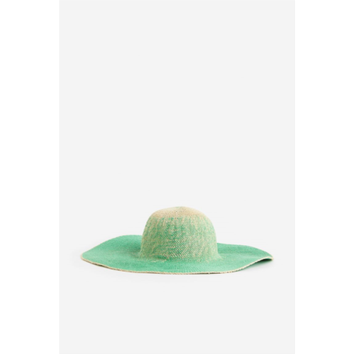 H&M Wide Brim Straw Hat