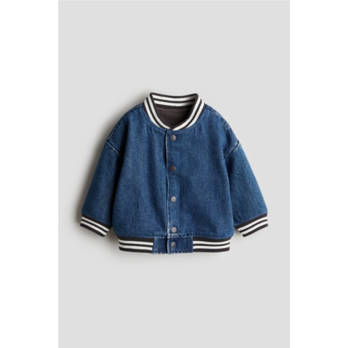 H&M Denim Baseball Jacket