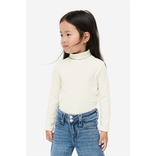 H&M 2-pack Ribbed Jersey Turtleneck Tops