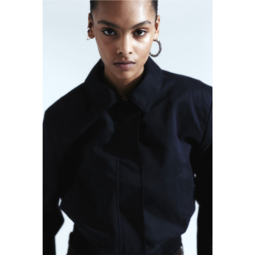 H&M Bomber Jacket with Shoulder Pads