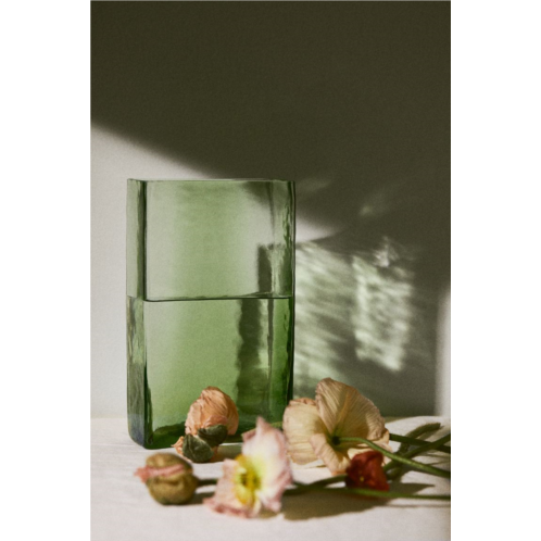 H&M Textured Glass Vase