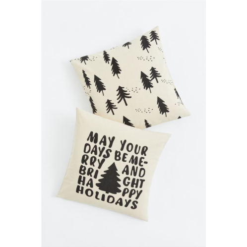 H&M 2-pack Cotton Cushion Covers
