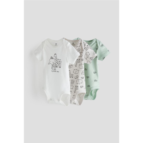 H&M 3-pack Cotton Bodysuits