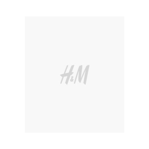 H&M Cotton Dress with Tie-top Shoulder Straps