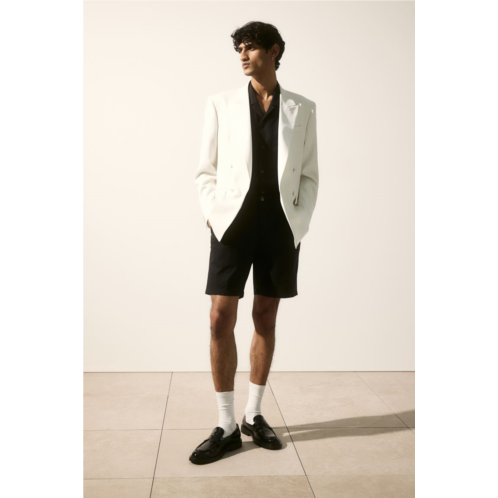 H&M Regular Fit Linen-blend Shorts