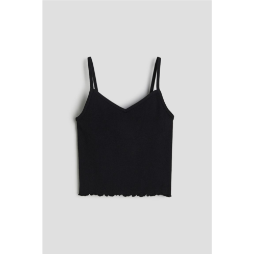 H&M Ribbed Jersey Camisole Top
