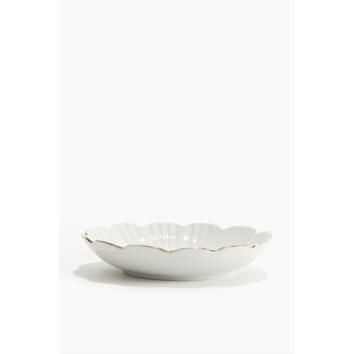 H&M Shallow Porcelain Dish