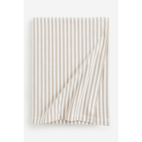H&M Striped Cotton Tablecloth