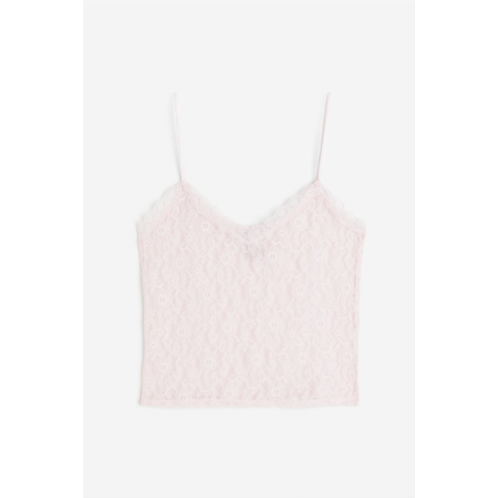 H&M Sheer Lace Camisole Top