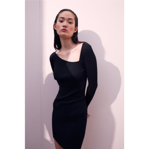 H&M Rib-knit Bodycon Dress