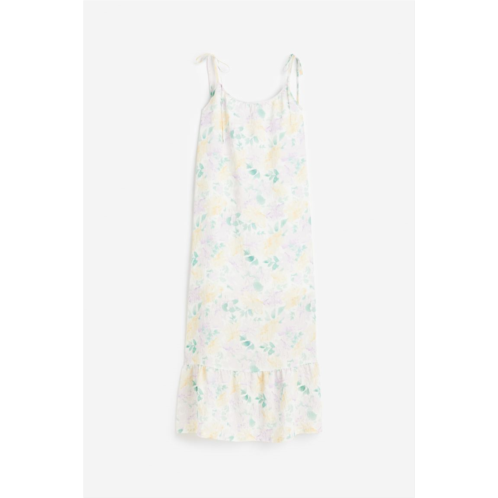 H&M Tie-shoulder-strap Cru00EAped Dress