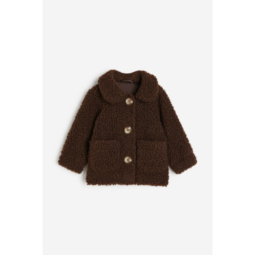 H&M Collared Teddy Bear Jacket
