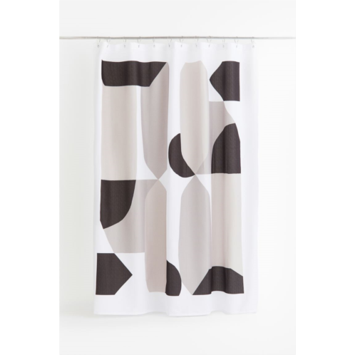 H&M Printed Shower Curtain