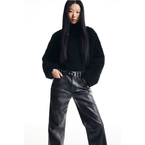 H&M 90s Straight Coated Pants