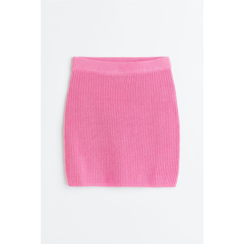 H&M Rib-knit Skirt