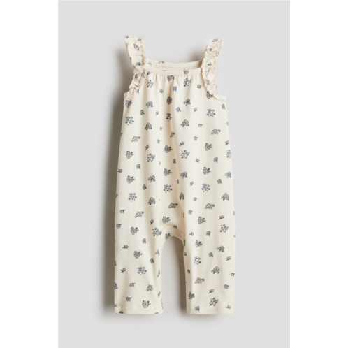 H&M Patterned Cotton Jumpsuit