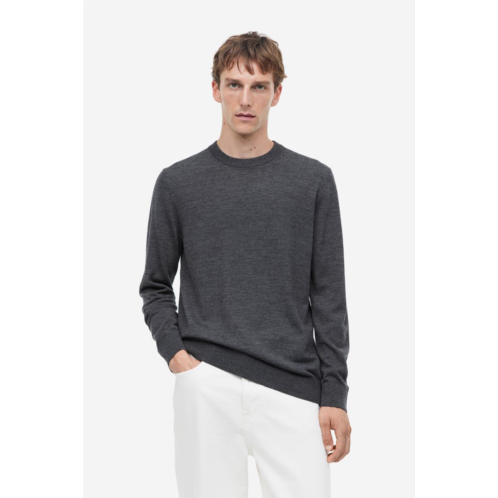H&M Slim Fit Merino Wool Sweater