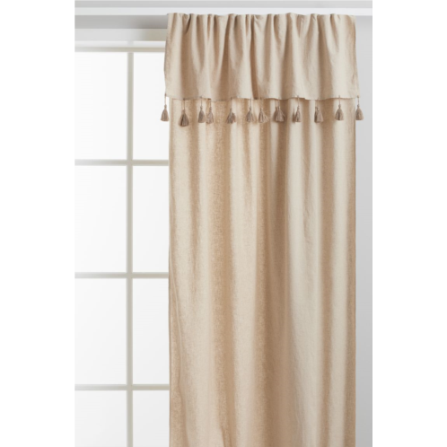 H&M 2-pack Tasseled Curtain Panels