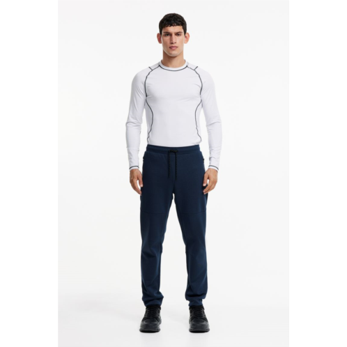 H&M DryMoveu2122 Tapered Tech Joggers with Zipper Pockets