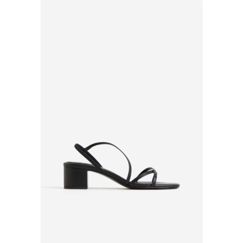 H&M Block-heeled Sandals