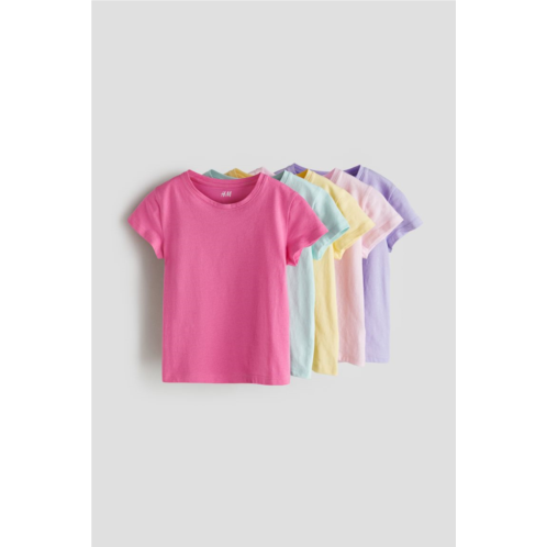 H&M 5-pack Cotton T-shirts