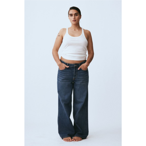 H&M Baggy Wide Low Jeans