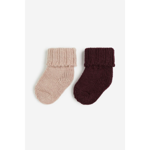 H&M 2-pack Thick Wool-blend Socks
