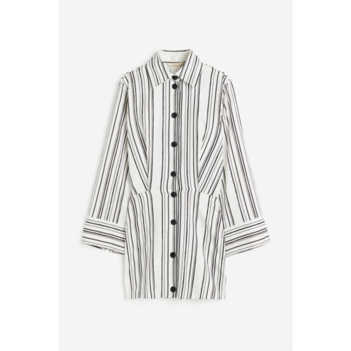 H&M Linen-blend Shirt Dress